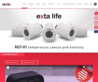 Zamel.com(Polski producent sprzętu elektrotechnicznego) Screenshot