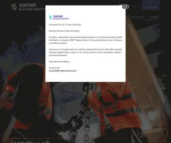 Zamet.com.pl(Strona główna) Screenshot