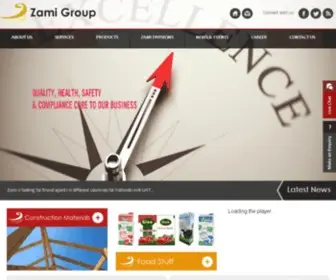 Zami-Group.com(Zami Group) Screenshot