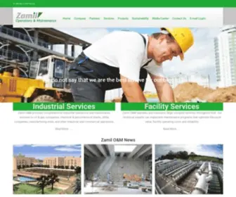 Zamil-OM.com(Zamil O&M) Screenshot