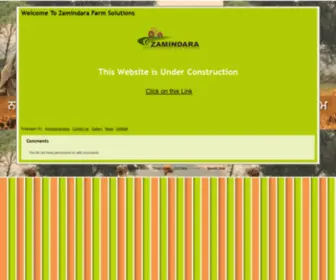 Zamindarafarmsolutions.com(Zamindara) Screenshot