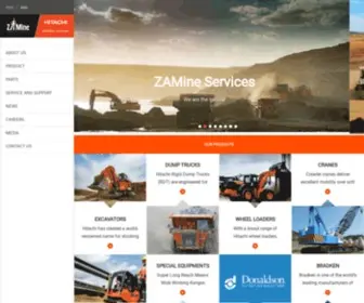 Zamineservices.com(ZAMine Services Mongolia d) Screenshot