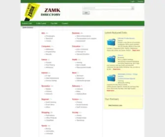 Zamk.net(Zamk Directory) Screenshot