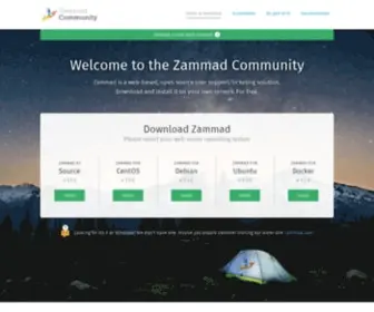 Zammad.org(The Zammad) Screenshot