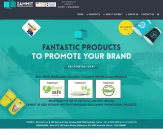 Zammitpromotionalproducts.com.au(Zammit Promotional Products) Screenshot