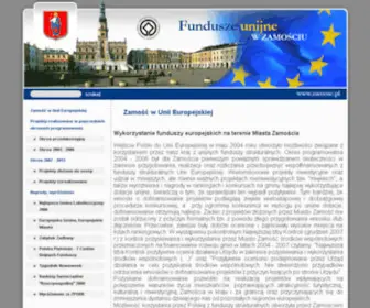 Zamosc.eu(Zamość w Unii Europejskiej) Screenshot