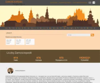 Zamosciopedia.pl(Zamościopedia) Screenshot