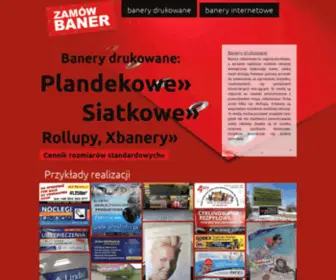 Zamow-Banery.pl(Zamów) Screenshot