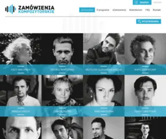 Zamowieniakompozytorskie.pl(Zamówienia) Screenshot