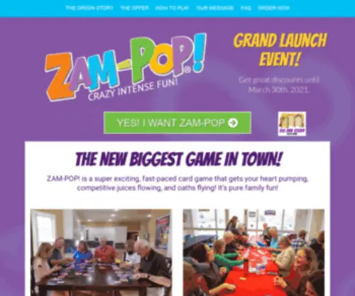 Zampop.com(ZAM-POP) Screenshot