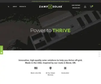 Zampsolar.com Screenshot