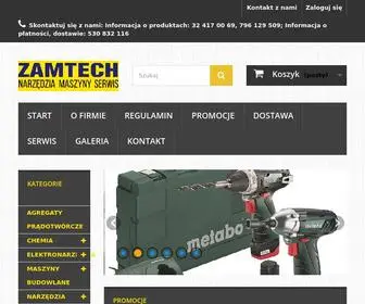 Zamtech.info.pl(Zamtech Racib) Screenshot