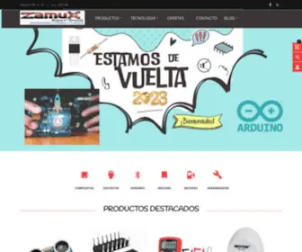 Zamux.co(Electrónica) Screenshot