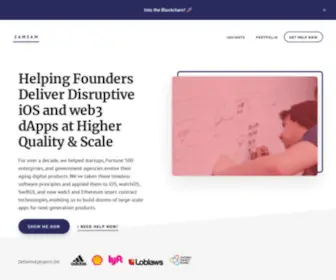 ZamZam.io(Specializing in high end mobile) Screenshot
