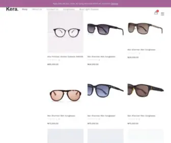 Zanabeyewear.com(Zanab Eyewear) Screenshot