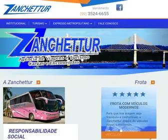 Zanchettur.com.br(Agência de viagens) Screenshot