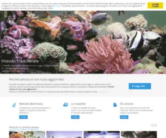 Zanclus.it(Realizzare e gestire una mini barriera corallina) Screenshot