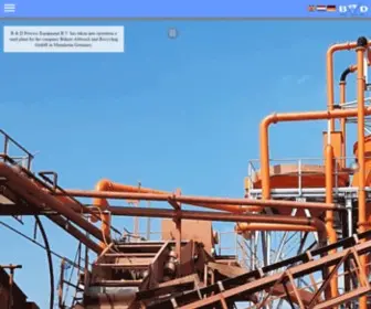 Zand.nu(Home Page B & D Process Equipment B.V) Screenshot