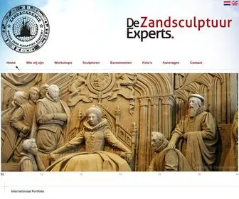 Zandacademie.nl(De Zandacademie) Screenshot
