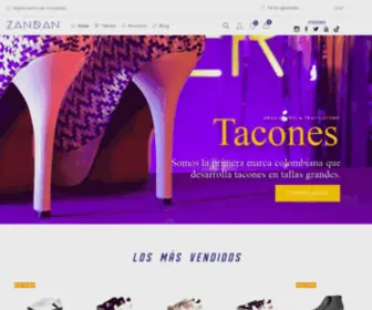 Zandan.com.co(ZANDAN se convierte en la primera marca de diseño colombiano que atiende las necesidades puntuales de la comunidad LGBTI) Screenshot