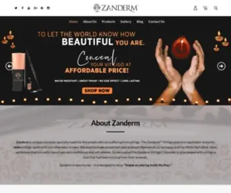 Zanderm.in(Zanderm India) Screenshot