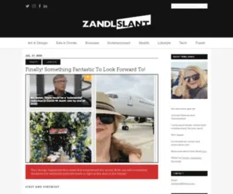 Zandlslant.com(Zandl Slant by Irma Zandl) Screenshot