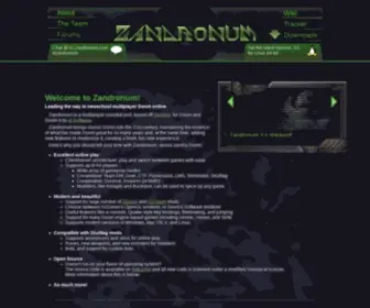 Zandronum.com(Multiplayer ZDoom) Screenshot