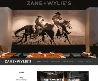 Zaneandwylies.com(zaneandwylies) Screenshot