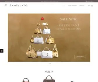Zanellato.com(Borse di lusso Zanellato) Screenshot