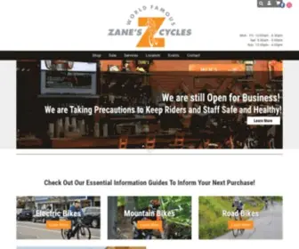 Zanes.com(Zane's Cycles) Screenshot