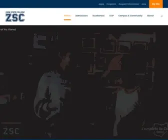 Zanestate.edu(Zane State College) Screenshot