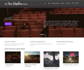 Zanestephensstudio.com(The Zane Stephens Studio) Screenshot