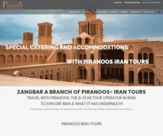 Zangbar.com(Iran tours that we enjoy) Screenshot