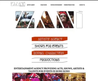 Zani-Show.hk(Best Entertainment for Events Parties & Shows in HK) Screenshot