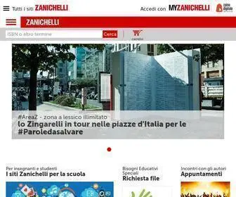 Zanichelli.it(Home) Screenshot