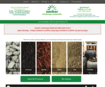 Zankerlandscapematerials.com(Zanker Landscape Materials) Screenshot