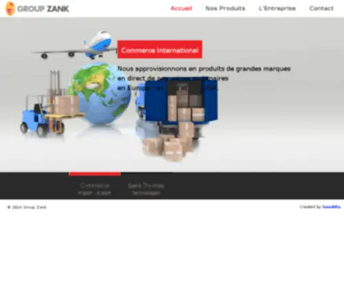 Zankyok.com(Group Zank) Screenshot