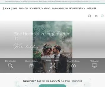Zankyou.de(Organisieren Sie mit Zankyou Ihre Traumhochzeit von A) Screenshot