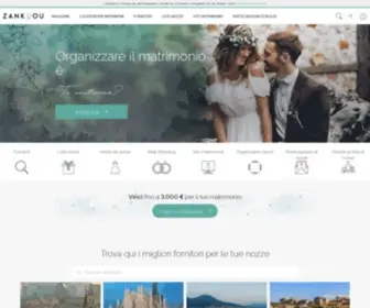 Zankyou.it(Organizza il matrimonio dei tuoi sogni dalla A alla Z grazie a Zankyou) Screenshot