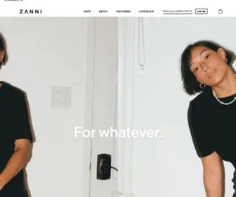 Zanni.la(Create an Ecommerce Website and Sell Online) Screenshot