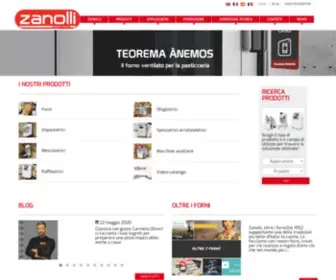 Zanolli.it(Scopri i prodotti Zanolli) Screenshot