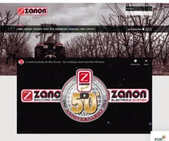 Zanon.it(Produzione macchine agricole) Screenshot