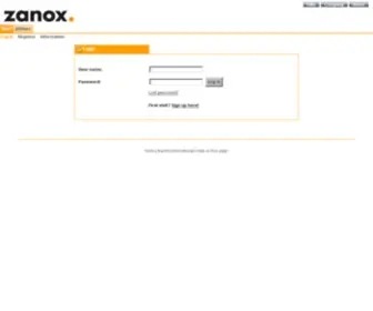 Zanox-Affiliate.de(Zanox Affiliate) Screenshot