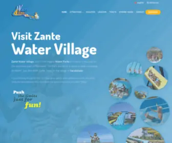 Zantewatervillage.gr(Zante Water Village) Screenshot