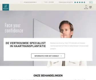 Zantmankliniek.nl(Resultaat door ervaring. Sinds 1976) Screenshot