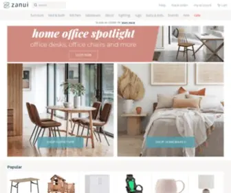 Zanui.com.au(Furniture & Homewares) Screenshot