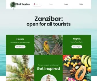 Zanzibar-Vacation.com(Mysite) Screenshot