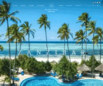 Zanzibarqueen.com(Zanzibar Queen Hotel) Screenshot