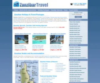 Zanzibartravel.co.za(Zanzibar Holidays 2013) Screenshot