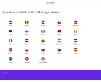 Zaoando.net(ZALANDO) Screenshot